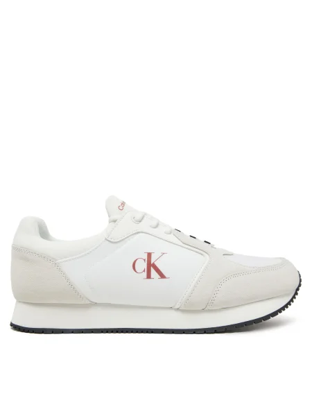 Calvin Klein Jeans Sportcipők Retro Sock Runner Mg fehér