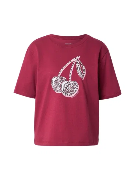 Marc Cain Tricou maro / rosé / roșu burgundy alb