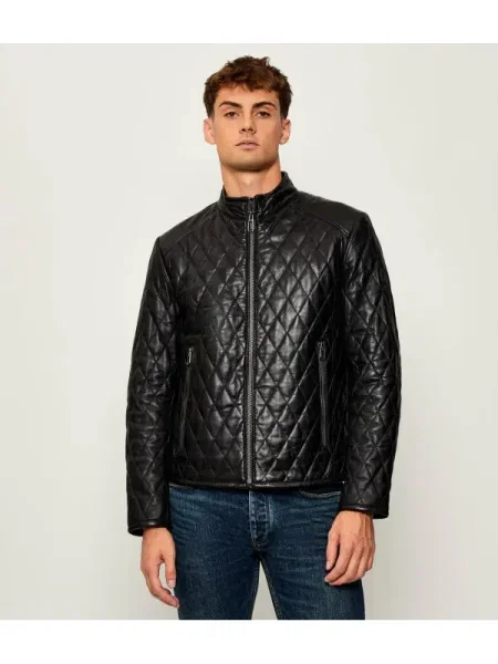 JOOP! Geacă de piele 17 Boys negru