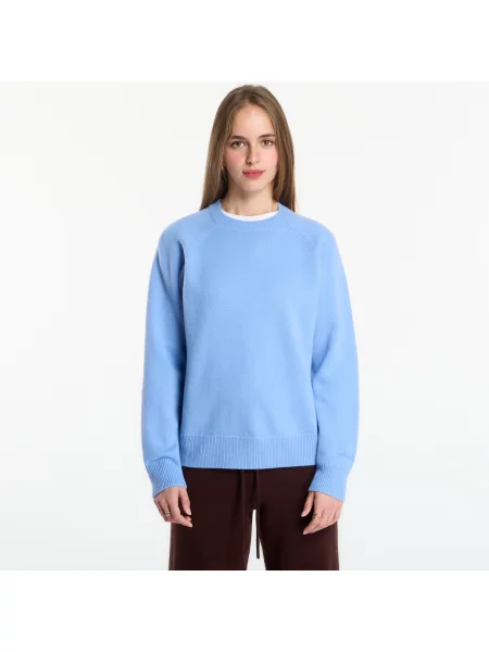 Svetr Saint Barth Delphine Wool Sweater Light Blue XS modrý