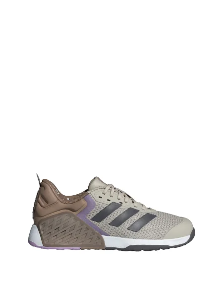 ADIDAS PERFORMANCE Sportovní boty Dropset 3 velbloudí / starobéžová / bledě fialová / černá šedé