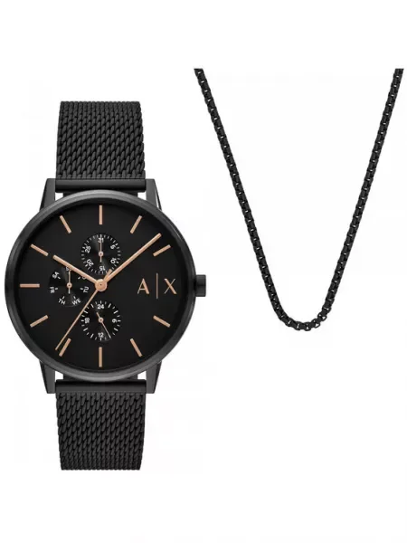 Hodinky Armani Exchange čierna