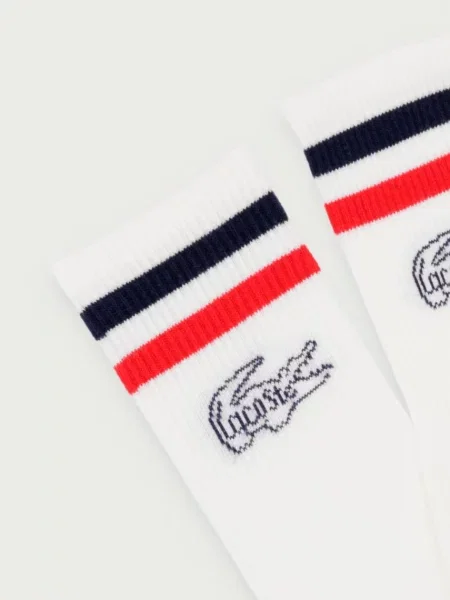 Lacoste čarape s pamukom bež