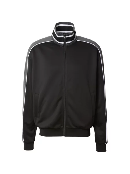 Urban Classics Geacă de primăvară-toamnă negru alb