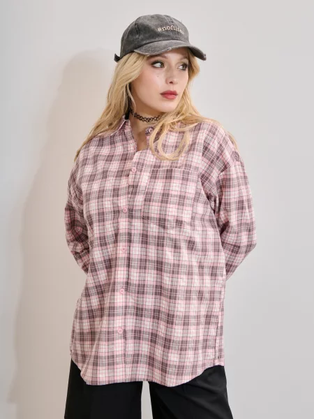 Картата сорочка різнобарвний