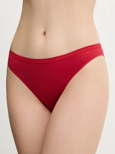 Бикини Calvin Klein Underwear розово червено