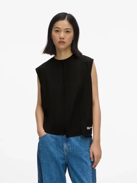 KARL LAGERFELD JEANS Top negru