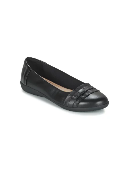 Balerinke Clarks črna