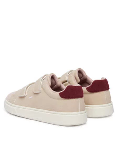 Sneakersy Tommy Hilfiger Low Cut Velcro Sneaker S Světle béžová