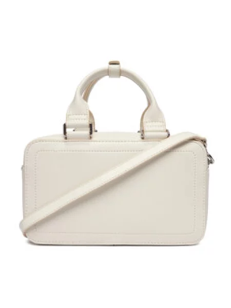 Calvin Klein Rankinė BOLD ELONGATED MINI vilnos balta