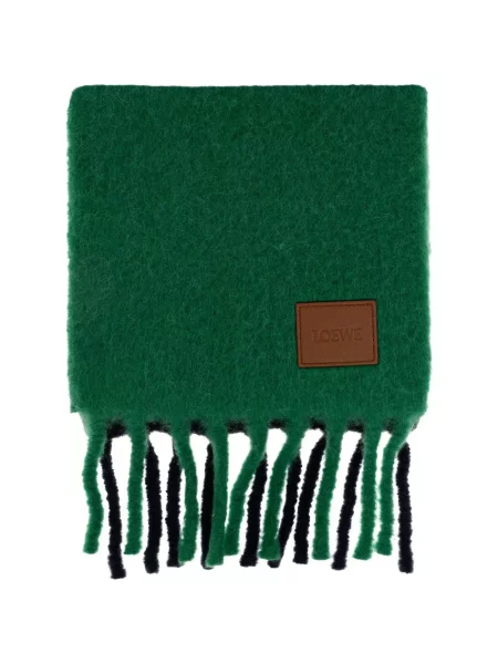 Fular Loewe de lână verde