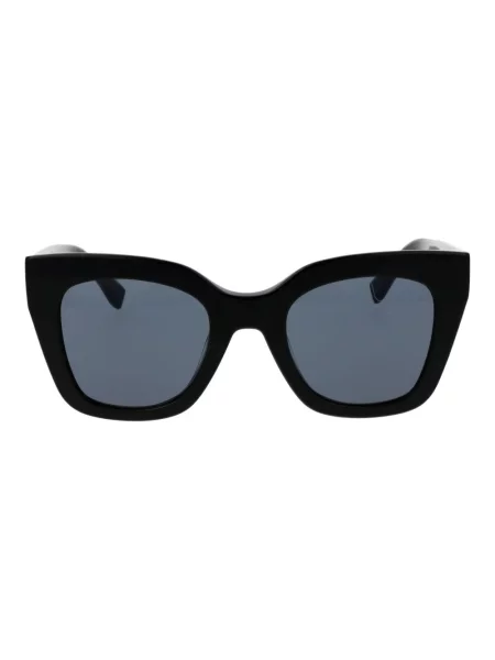 Tommy Hilfiger Akcesoria Kobieta ONE SIZE Okulary Przeciwsłoneczne Szare Plastik Pełna oprawka czarny