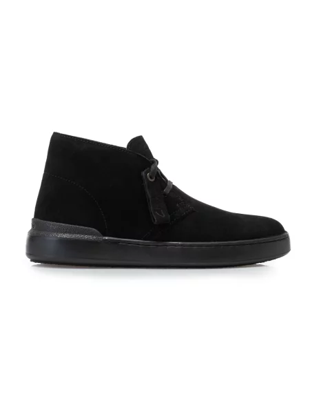 Botki Clarks skórzane czarne