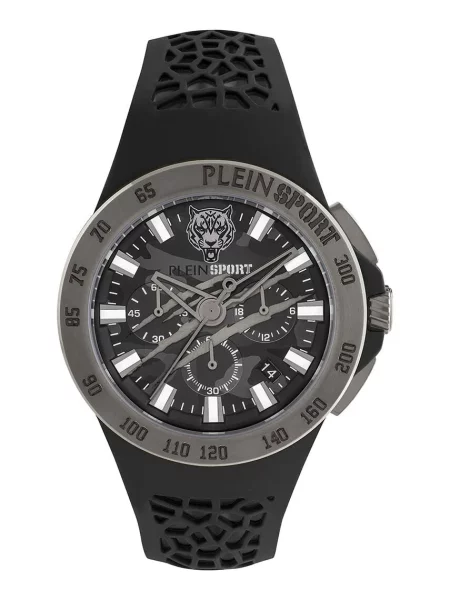 Plein Sport Ceas Thunderstorm Chrono negru