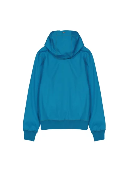 Bluza z kapturem Herno z kapturem niebieska
