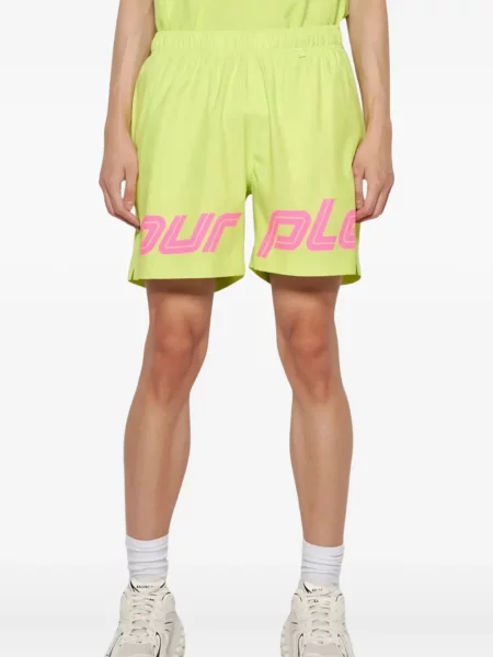 Spodní díl plavek Purple Brand s potiskem zelený