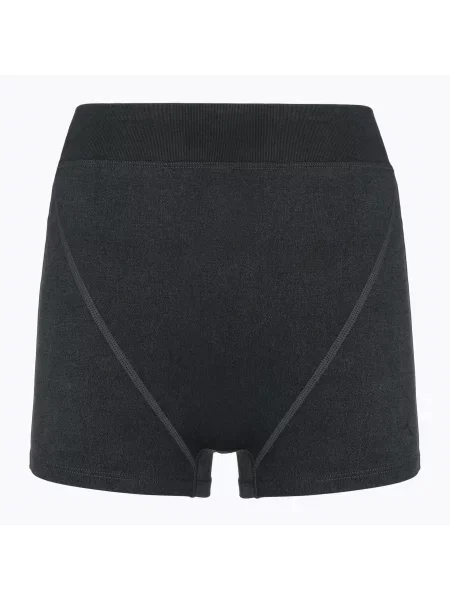 Pantaloni scurți de trekking pentru femei Carpatree Marble Story Seamless midnight mist black negru
