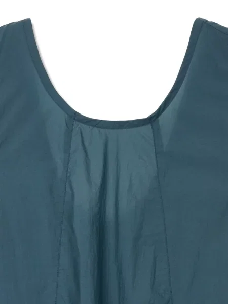 Rochie Tomboy fără mâneci cu cordon albastru