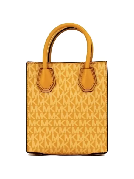 Body Michael Kors din piele portocaliu