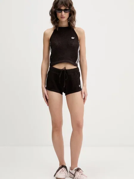 Adidas Originals crop top črna