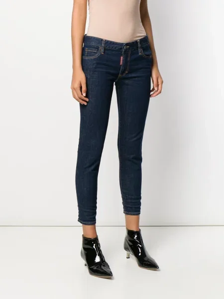 Decupat blugi Dsquared2 albastru