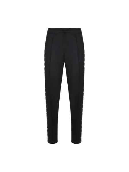 Spodnie Golden Goose z nadrukiem do biegania czarne