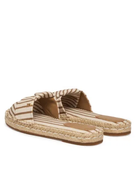 Papucs Tommy Hilfiger Canvas bézs