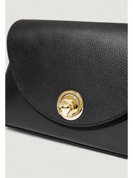 Kožená taška Coccinelle černá