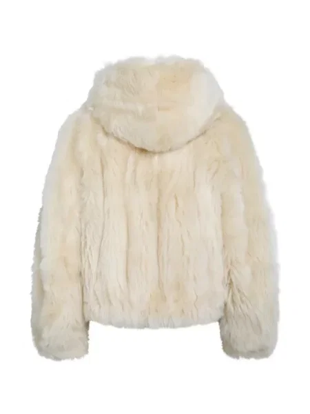 Lung geacă Blancha cu glugă
