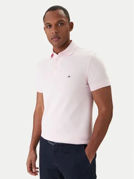 Tommy Hilfiger Polo różowy