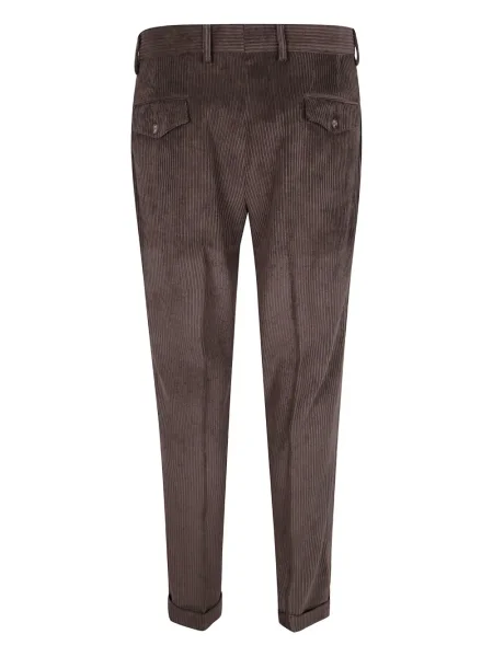 Pantaloni Barba de catifea cord maro