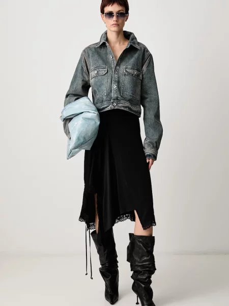 Rick Owens DRKSHDW jachetă de damă din denim