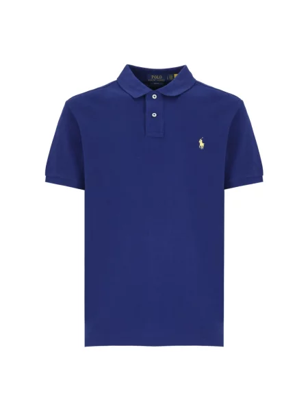 Krótka koszulka polo Polo Ralph Lauren z krótkim rękawem niebieska