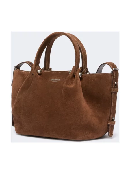 Shopperka Weekend Max Mara brązowa