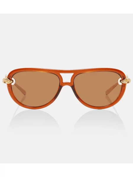 Ochelari de soare Bottega Veneta maro