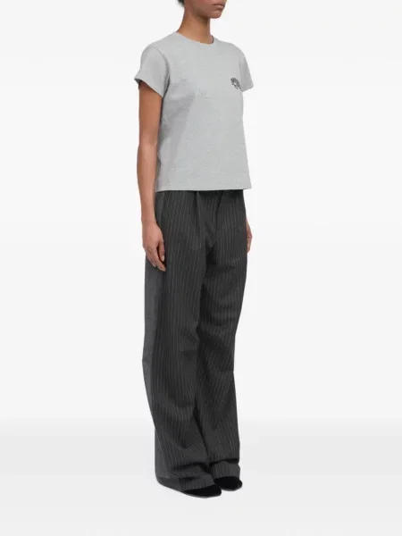 Μπλούζα Mm6 Maison Margiela με σχέδιο γκρι