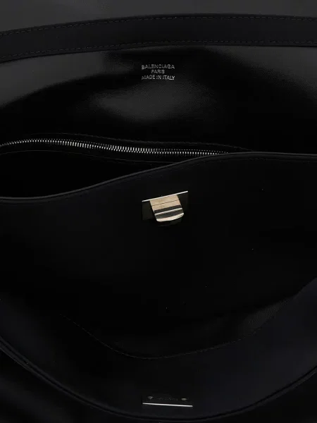 Inel Balenciaga negru