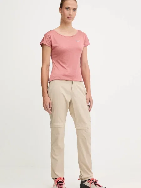 Salewa t-shirt sportowy Puez Melange szary