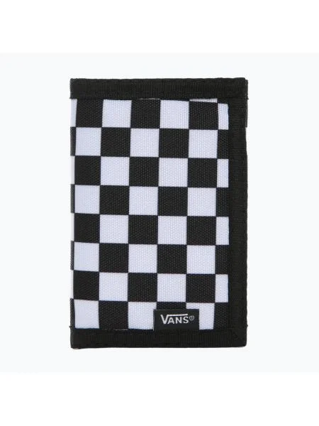 Portofel pentru bărbați Vans Mn Slipped black/white check alb