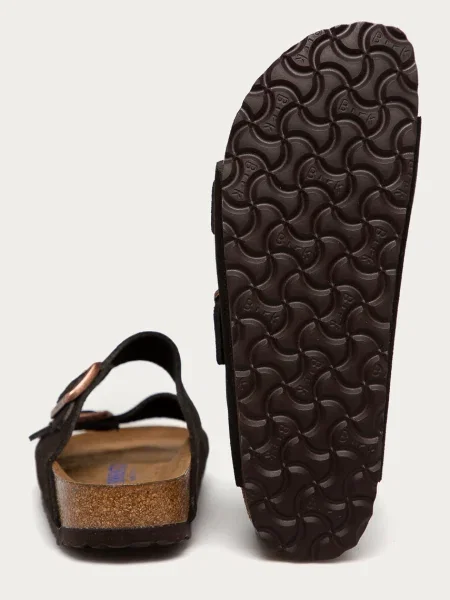 Sneakers Birkenstock Arizona Soft Footbed Suede Leather Unisex Mocha EUR 38 maro