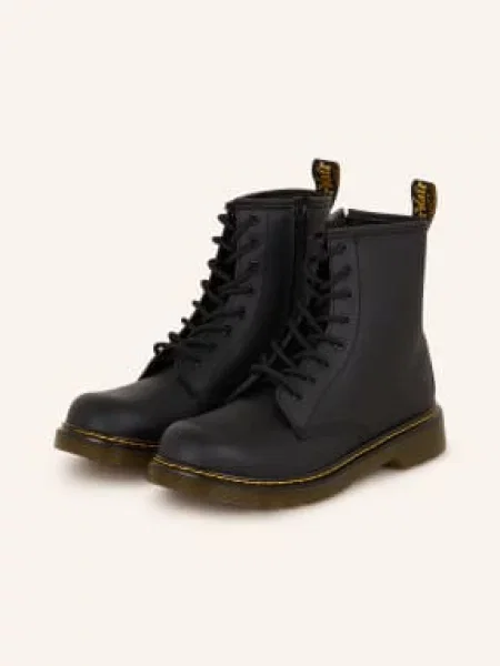 Botki Dr. Martens sznurowane czarne