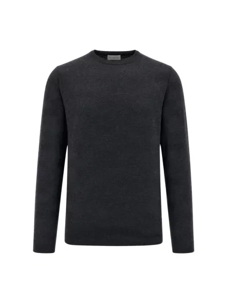 Sweter Ballantyne szary