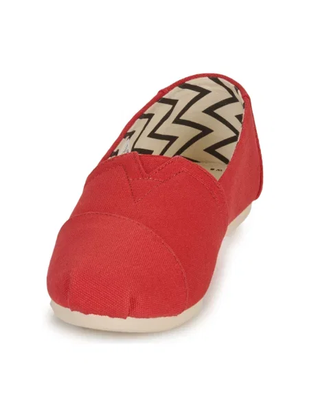 Espadrilky Toms červená