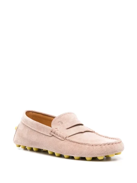 Pantofi loafer Tod's din piele de căprioară