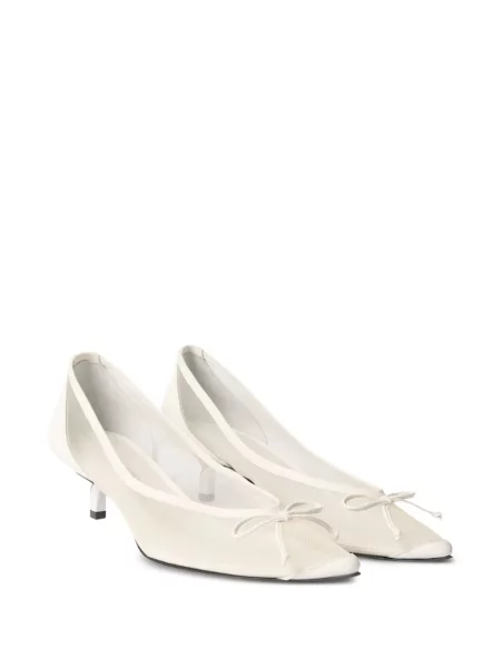 Pantofi cu toc Jacquemus alb