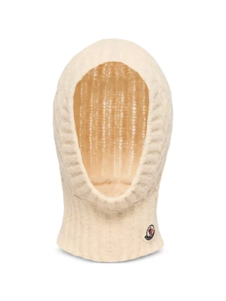 Czapka dziecięca Moncler Enfant biała