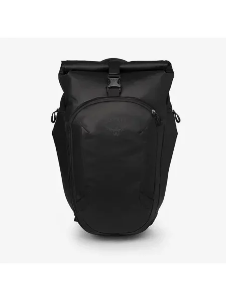 Osprey Transporter Roll Top Backpack Raven Black/ Black 30 l negru