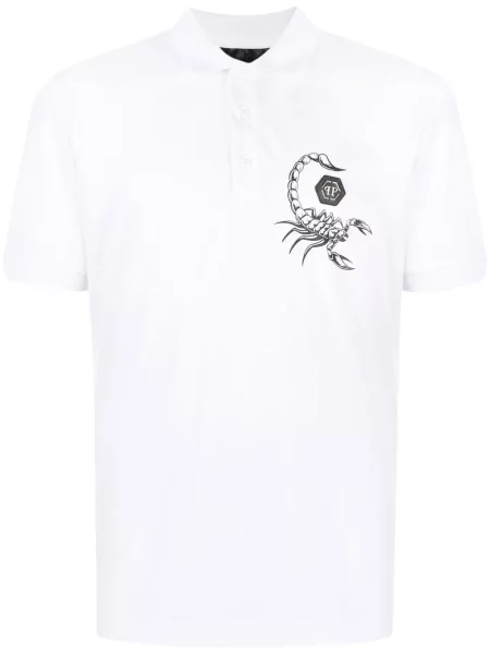 Polo Philipp Plein alb