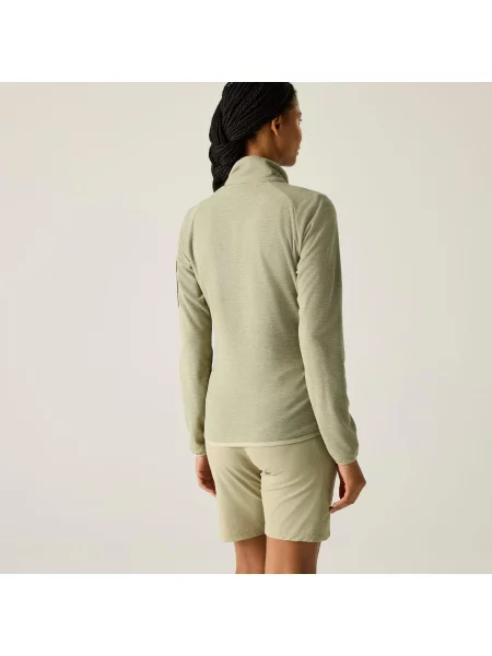 Bluza polarowa Rivendell z zamkiem błyskawicznym biała
