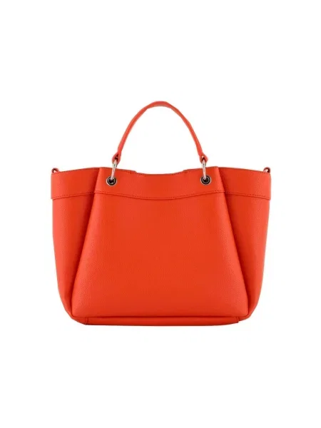 Armani Exchange kabelka dámska z imitácie kože oranžová